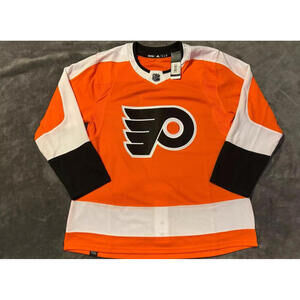 Philadelphia Flyers Adidas Authentic Sz 54 XL Jersey NWT Hockey Jersey